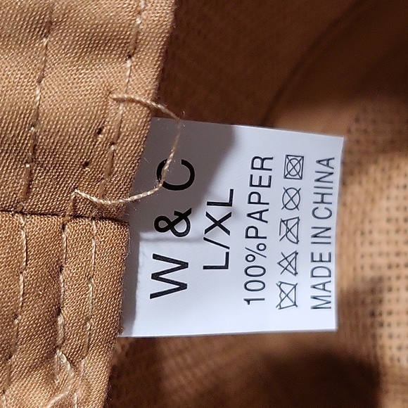 Nwt..Tan and black fedora  hat - Picture 5 of 5